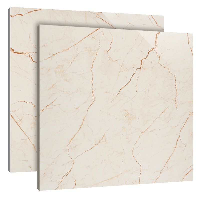 新中源陶瓷全抛釉瓷砖客厅地砖800x800仿大理石地板砖卧室索菲特金8903