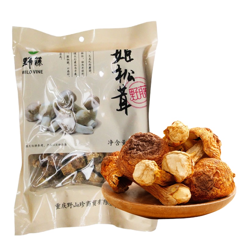 野藤 姬松茸 食用菌菇南北干货特产山珍松茸 100g