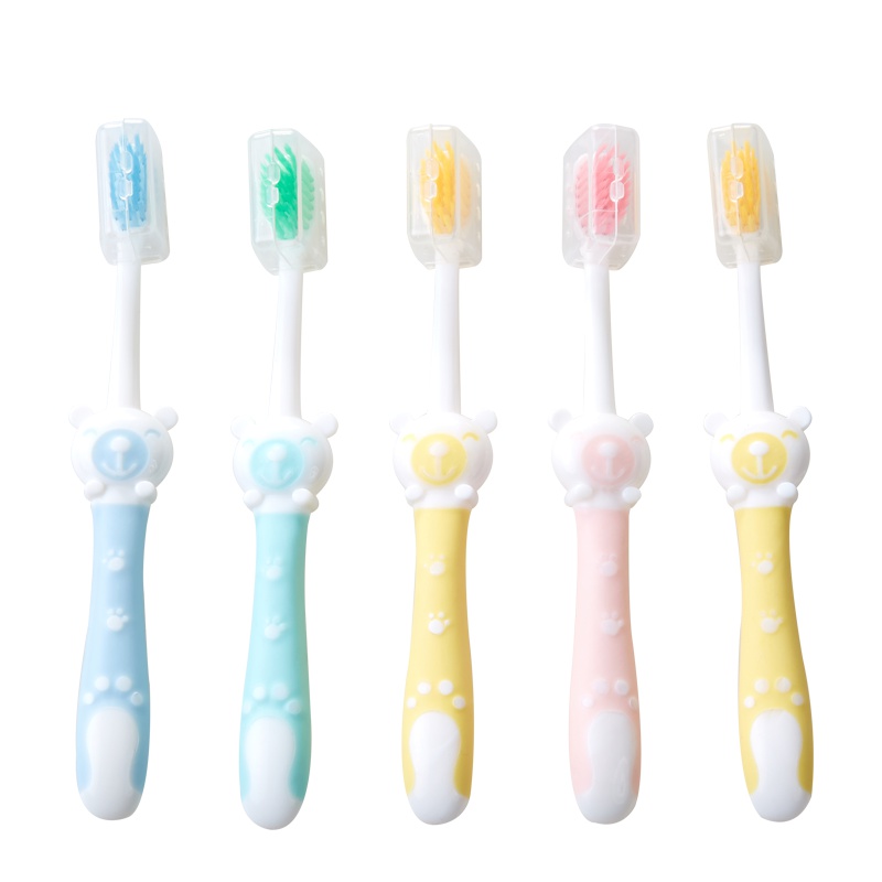 婴蓓儿童宝宝软毛牙刷PP注塑磨尖丝牙刷