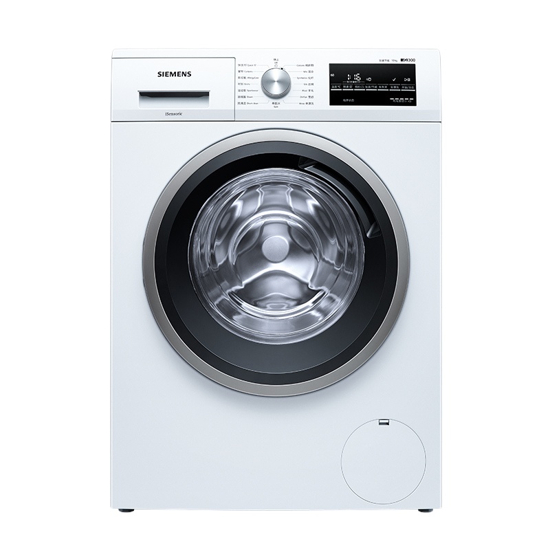 西门子(SIEMENS)10公斤变频全自动滚筒洗衣机 高温筒清洁 加速节能洗 1级能效WM12P2602W