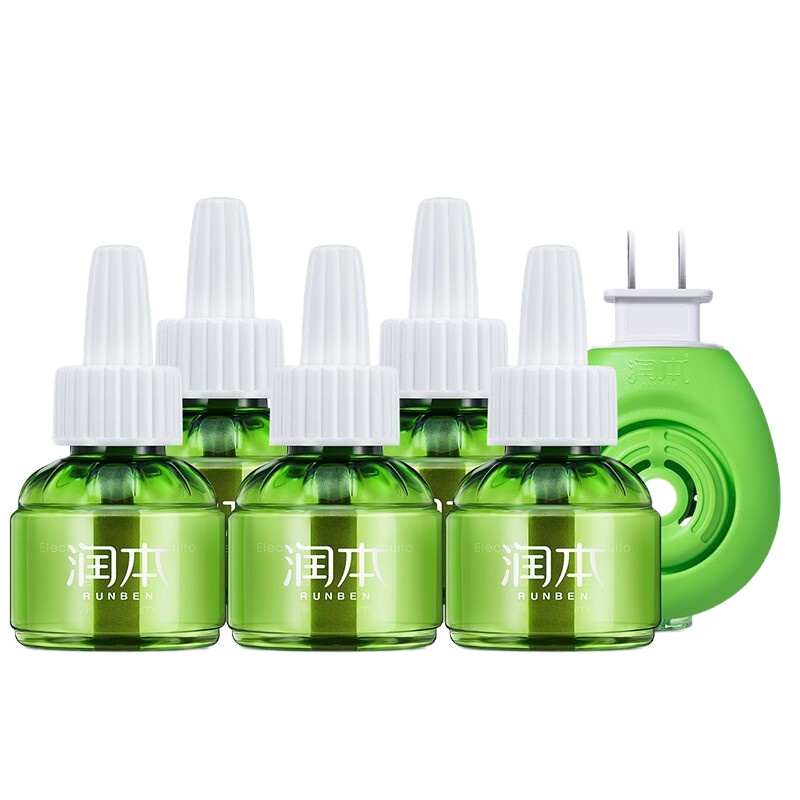 润本 电热蚊香液 2+1