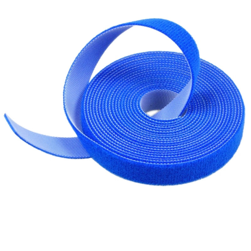 iDiskk 背对背魔术贴尼龙束线带扎带背靠背理线带数据线缆扎带同体魔术贴 黄色1CM*5米