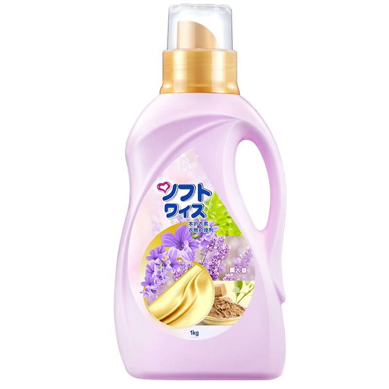 本护衣素 衣物去静电护理剂柔顺剂梦幻薰衣草1kg 威露士出品