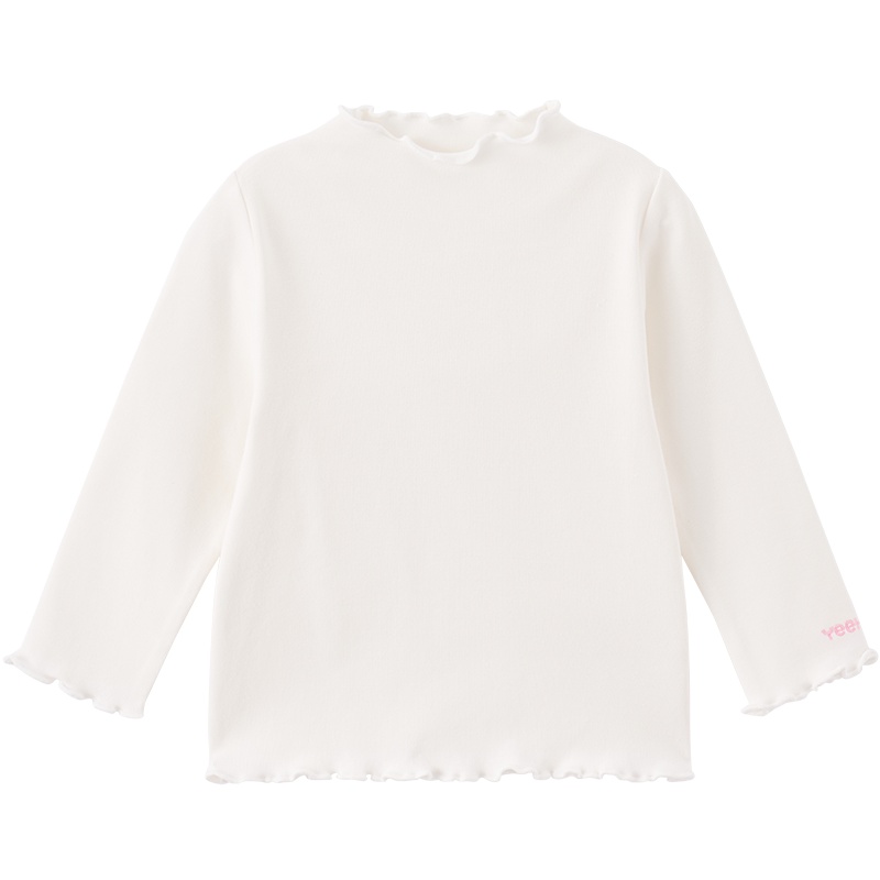 英氏女童衣服宝宝套头针织衫纯色长袖上衣打底衫2020新款秋装YRTAJ30301A01