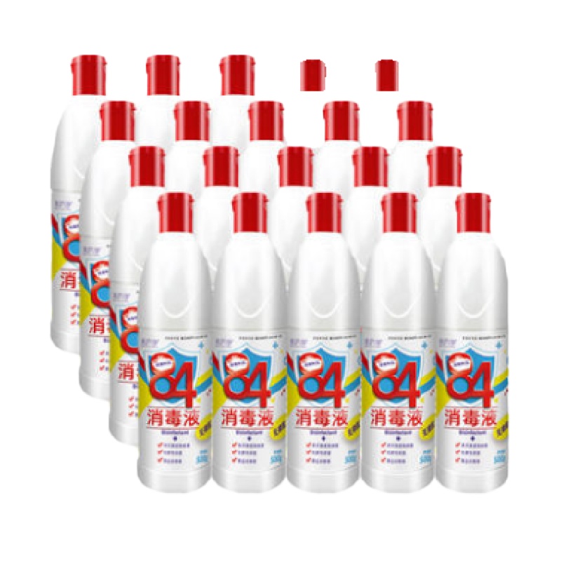 84消毒液500ml 20瓶/箱