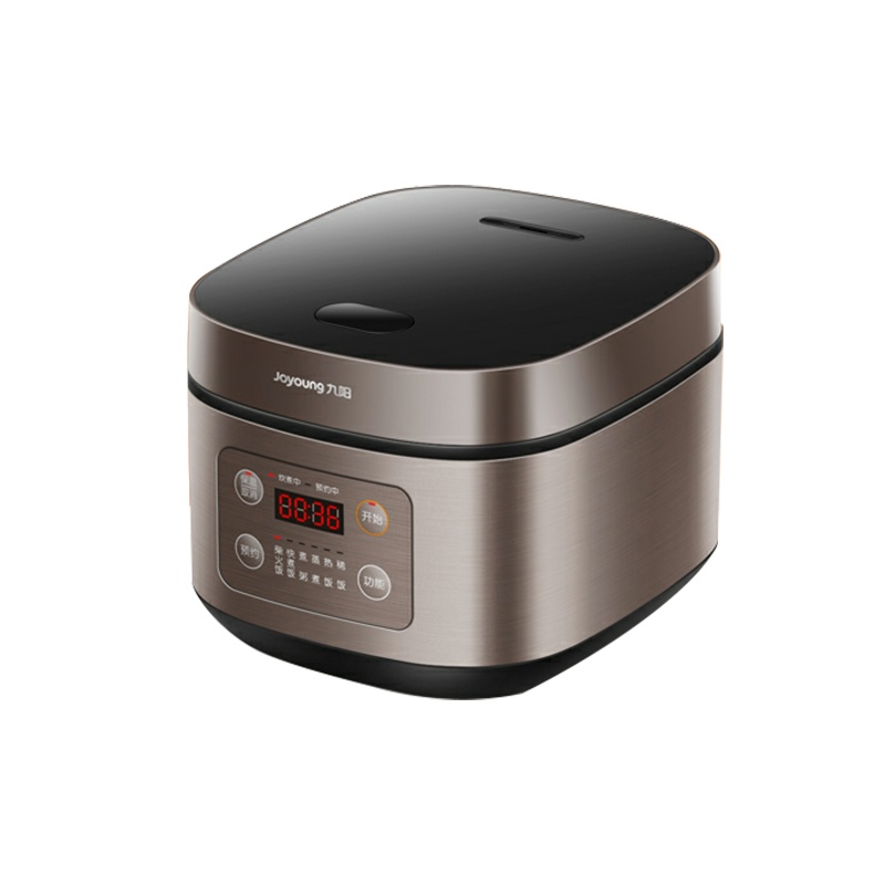 九阳(Joyoung) 电饭煲 家用电饭锅 4L大容量柴火饭智能预约多功能焖煮防溢F-40FZ820/815随机发深栗棕