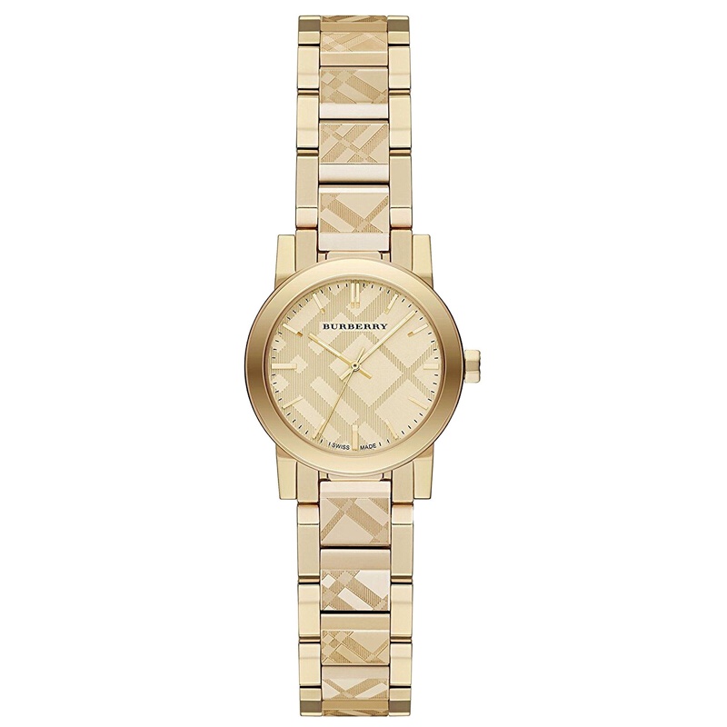 巴宝莉(BURBERRY)手表 时尚休闲经典格纹女士腕表
