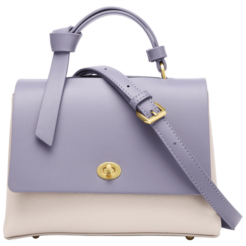 第九城（V.NINE） 包包女单肩手提包大容量欧美时尚拼接手提斜挎女包