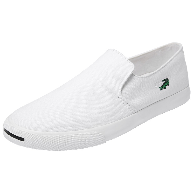 卡帝乐鳄鱼（CARTELO)男鞋 男士鞋子韩版开口笑 时尚舒适轻便透气学生休闲帆布板鞋