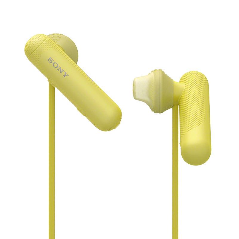 索尼(SONY) WI-SP500 蓝牙耳机 运动跑步无线入耳式耳机 黄色