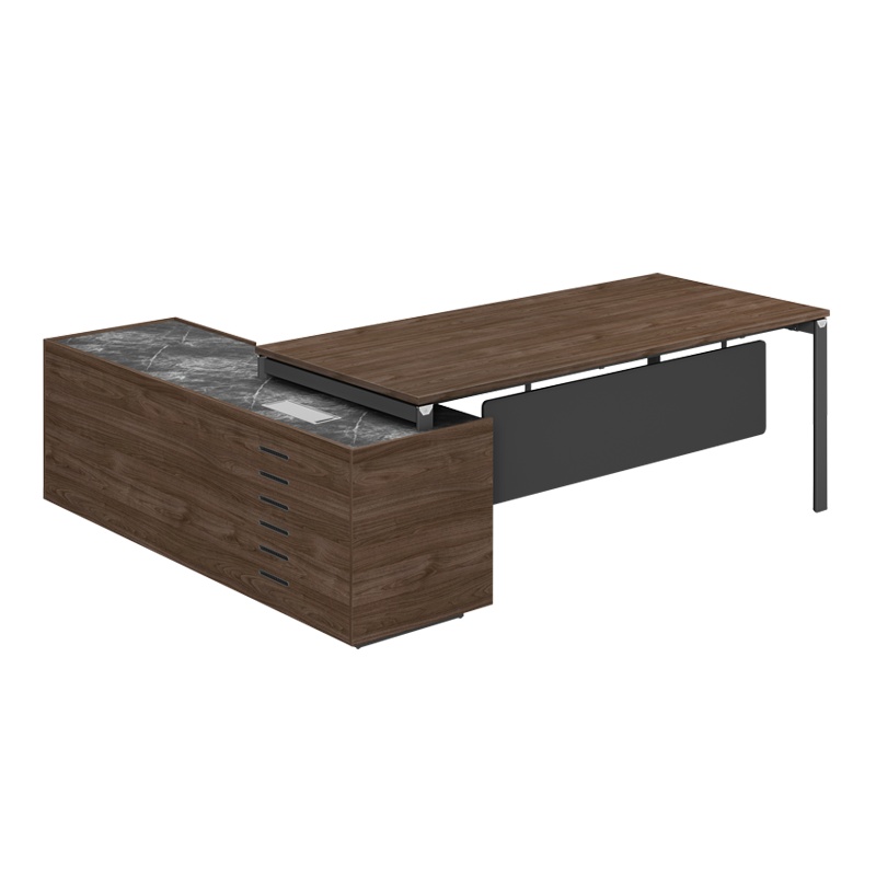 科朔 办公桌老板桌经理桌现代班台经理桌板式班台桌 2.3米 KSD2374T