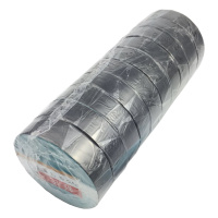 20米耐高温阻燃电工电线阿斯卡利绝缘黑胶带 PVC防水电胶布线束