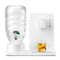苏宁宜品3秒即热式饮水机智能语音控制台式小型速热迷你多功能桌面茶吧机热水机家用桌面开水器适配各品牌桶装水DY-203Y