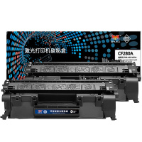 扬帆耐立(YFHC) CF280A 黑色硒鼓 网络版 双只装适用惠普PRO400 M401 M425