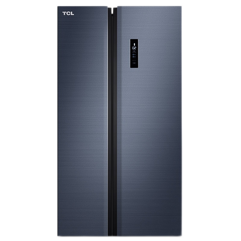 TCL 520升风冷无霜 对开门冰箱 一体双变频 AAT负离子变频(烟墨蓝)R520T1-S