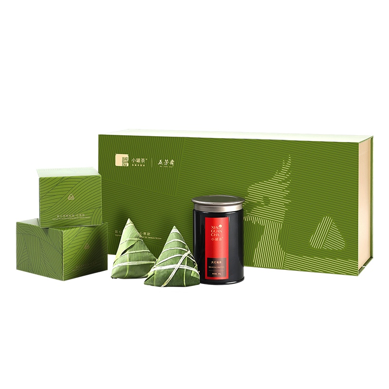 [端午]小罐茶五芳斋匠心茶粽礼盒·心意款大红袍茶叶粽子礼盒装