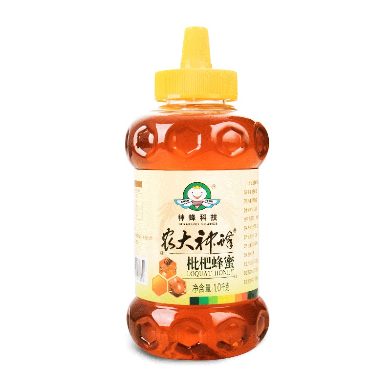 神蜂科技(SHENFENG SCIENCE) 枇杷蜜孕妇儿童蜂蜜2斤野生蜜农家自产