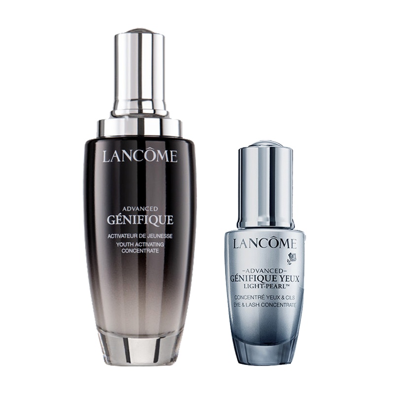 兰蔻(LANCOME) 小黑瓶两件套装 精华肌底液100ml+大眼精华眼部精华肌底液20ml 面部护肤套装