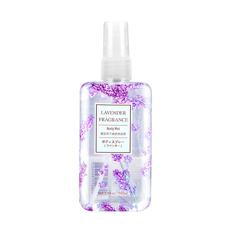 名创优品(miniso) 香体喷雾 女学生香水女士网红款香水清新淡香[薰衣草香体喷雾,100mL]