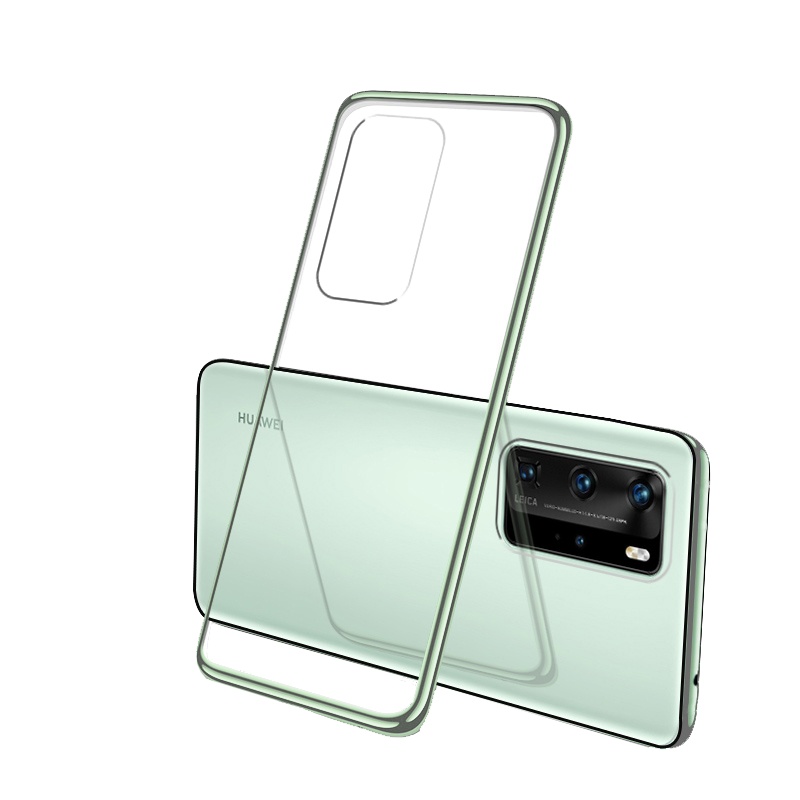 可波 华为mate30pro手机壳华为p40pro轻薄P30透明硅胶保护套M30全包防摔网红女裸机软壳5G挂绳电镀潮