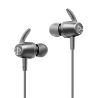 品胜(PISEN) 带电青年 立体声运动蓝牙耳机X1 (深空灰) 一副装.
