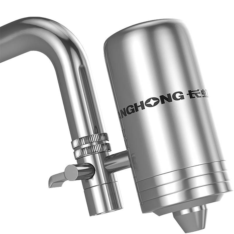 长虹净水器不锈钢净水龙头CLT-005(一机8芯)自营台上式厨房家用净水水龙头家用过滤器