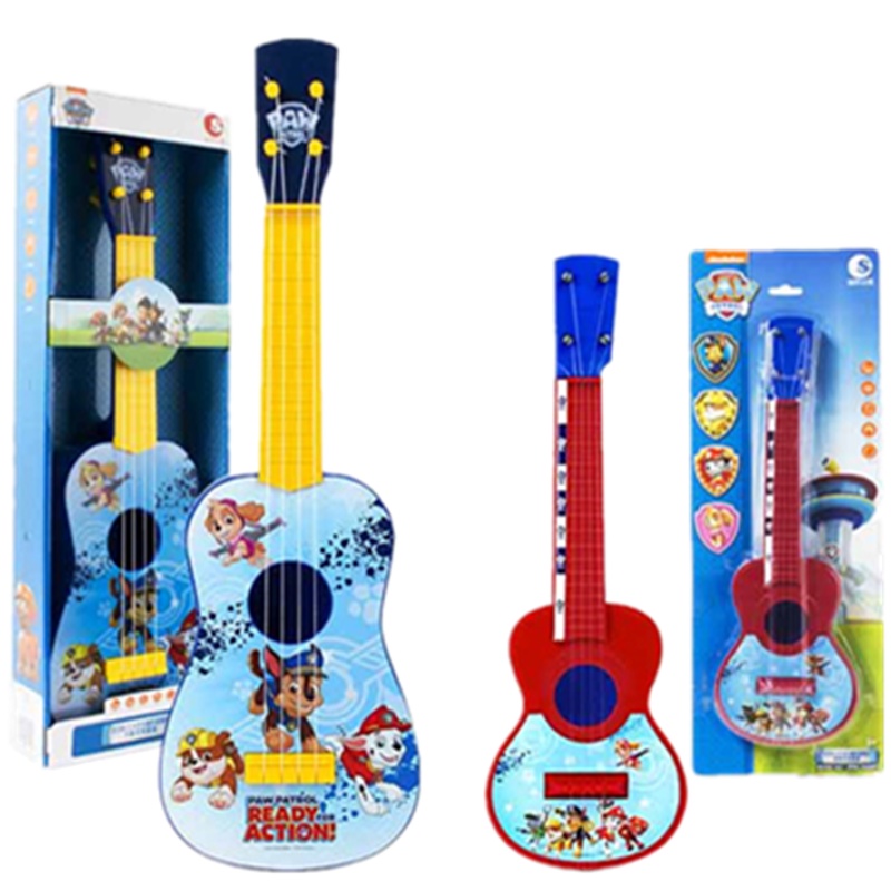 儿童玩具尤克里里吉他仿真可弹奏乐器初学者(PPM-150203 汪汪队尤克里里大号)