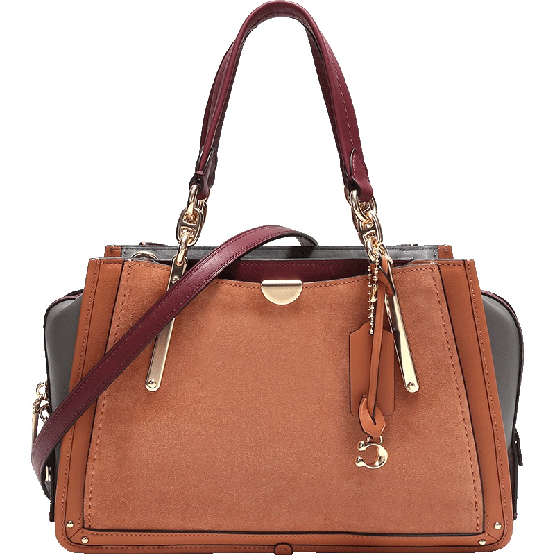 COACH 蔻驰 女士DREAME系列皮革手提单肩斜挎包 31634