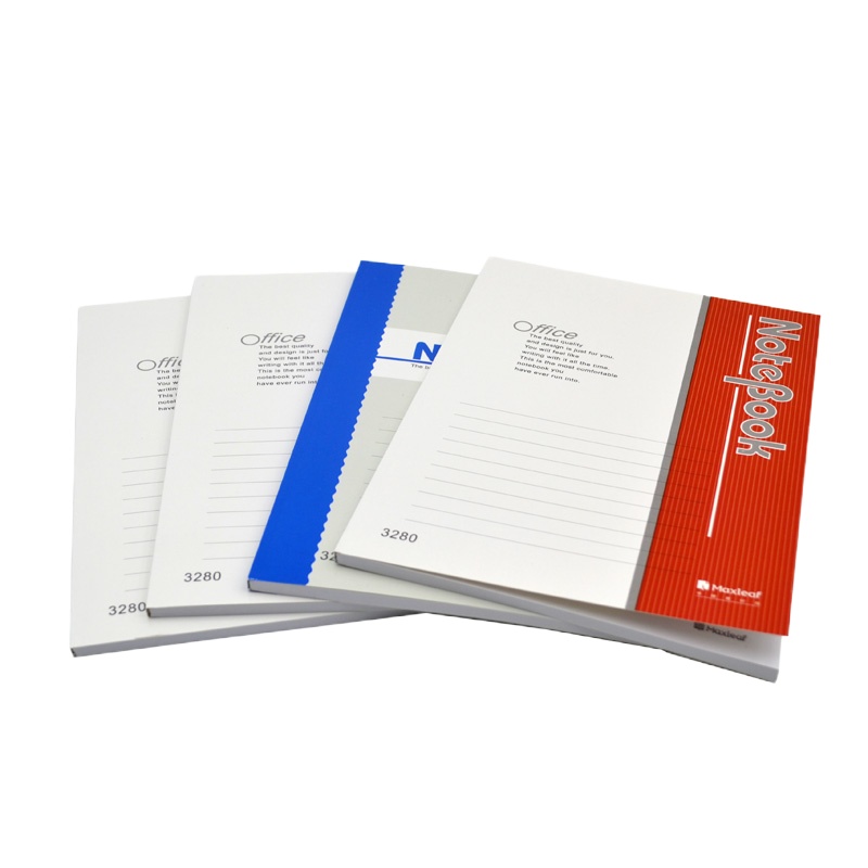 玛丽 A5软抄本 32k办公软面平摊日记事笔记本子 56张内页3280 4本装