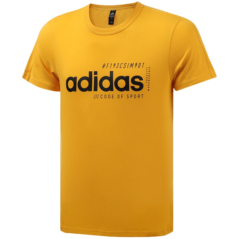 阿迪达斯男服短袖T恤跑步健身运动休闲服装EI4626
