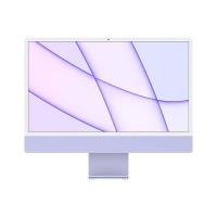 2021新款 Apple iMac 24英寸 一体机电脑 M1芯片(八核图形处理器) 8GB 512GB SSD 4.5K屏 紫色