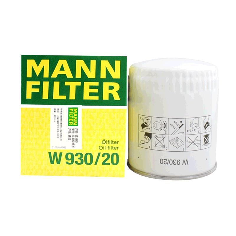 曼牌(MANN)机油滤清器W930/20适用于进口发现2 4.0V8/揽胜I 4.3/揽胜II 4.0 4.6