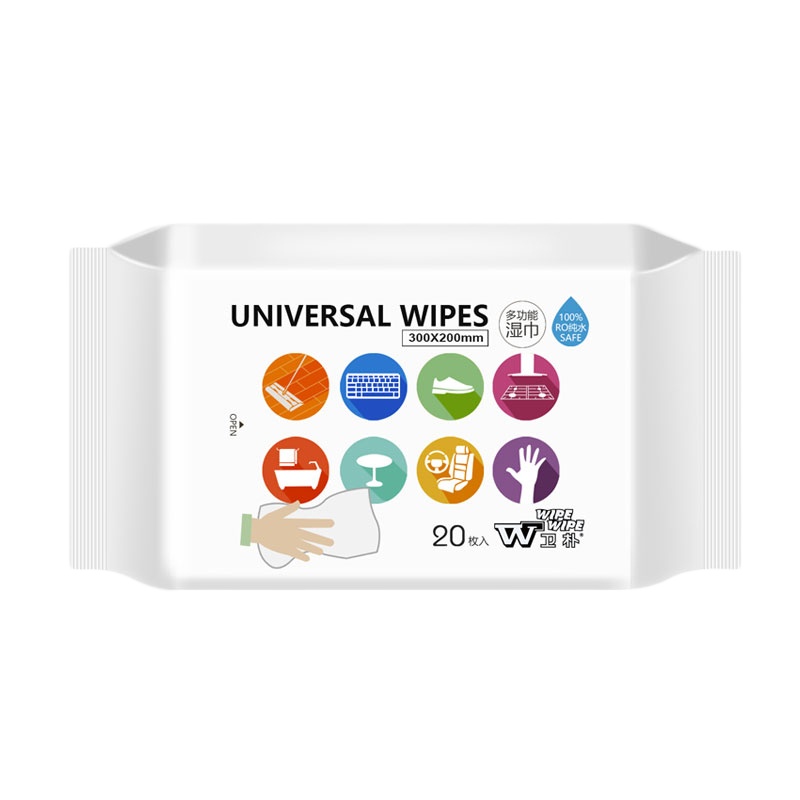 卫朴 RO纯水湿巾整箱婴儿湿巾成人私处护理湿巾老人护理RO水整箱批发 10包200片