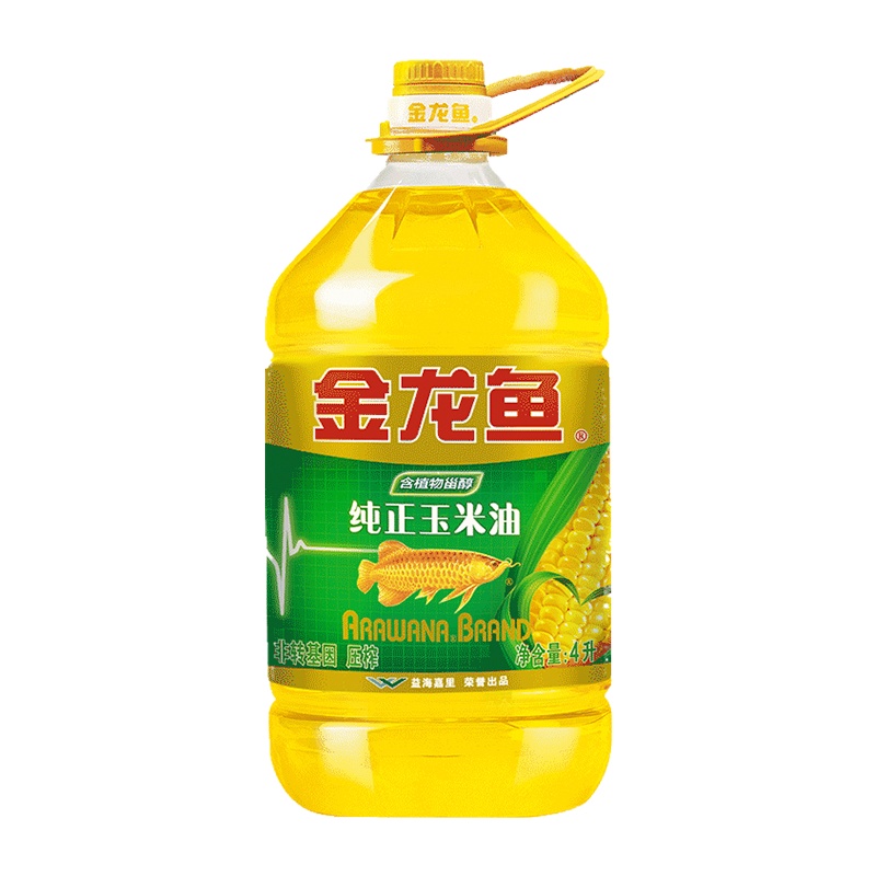 金龙鱼 非转基因玉米油4L 食用油