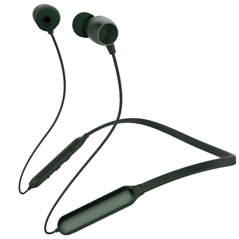 REMAX 蓝牙颈戴运动休闲耳机 RB-S17 墨绿色