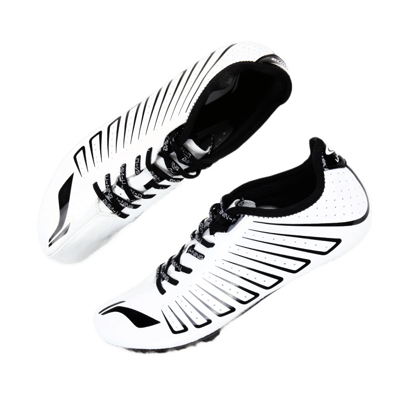 李宁钉鞋田径运动跑步鞋2020新款学生体育比赛专业跑步鞋足球跳远训练钉子鞋O17