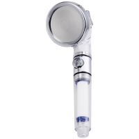 慕亚增压过滤三档花洒可拆洗喷头手持水龙头通用洗澡莲蓬头淋浴器套装