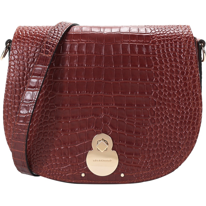 LONGCHAMP 珑骧 女士 CAVALCADE系列牛皮单肩斜挎包 1396 HSK