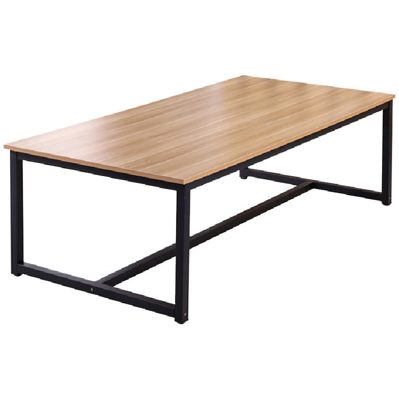 创世人 办公家具会议桌简约现代长条桌洽谈桌员工培训桌1.8米