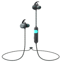 AKG N200A挂脖 入耳式蓝牙双耳机 hifi 防水无线运动跑步磁吸耳机 白色