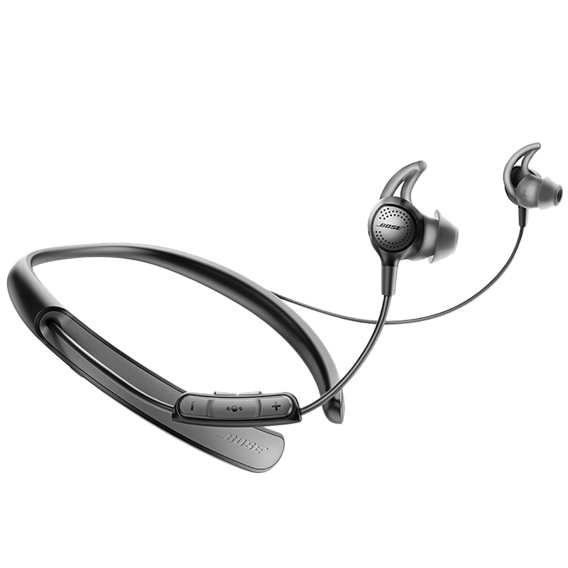 博士 BOSE QuietControl 无线耳机 QC30耳塞式蓝牙降噪耳麦 黑色