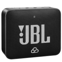 JBL GO2 音乐金砖SMART2 黑色无线智能音响 便携式蓝牙音箱 低音炮防水户外 迷你音响 语音助手