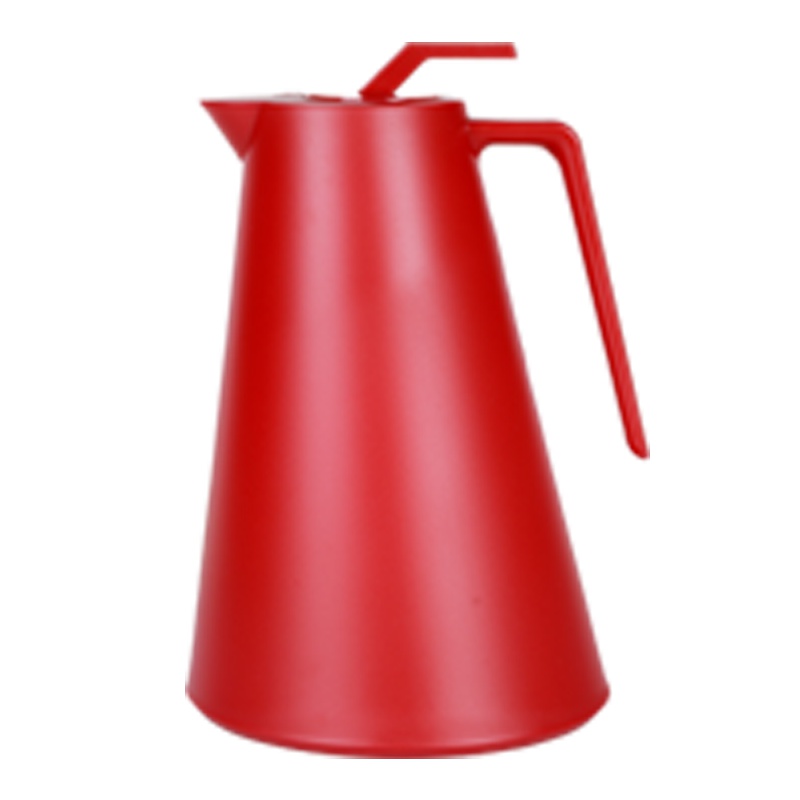 苏宁极物 北欧极简玻璃内胆保温壶暖水壶热水瓶 红色 1L保温壶水壶家用热水杯开水瓶暖瓶暖水瓶大容量便携茶瓶暖壶