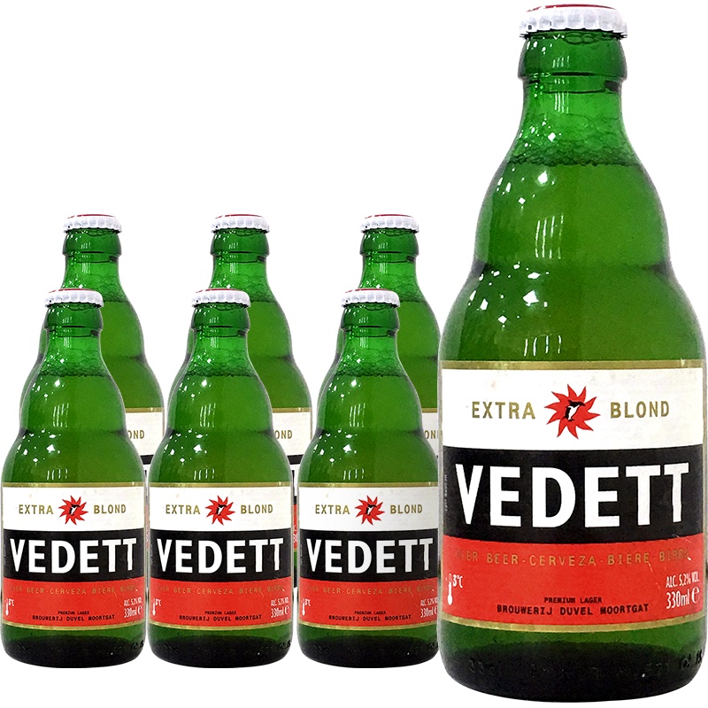 企鹅啤酒 比利时进口 啤酒 小麦啤酒 精酿啤酒 330ml*6瓶装