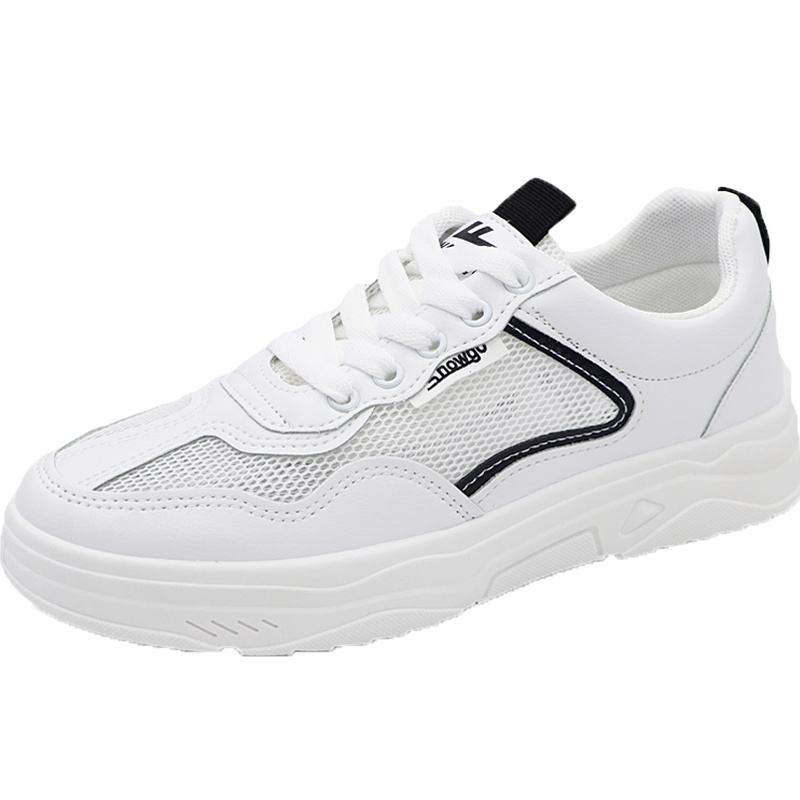 回力女鞋新款春夏季百搭老爹鞋潮运动休闲鞋透气网鞋小白鞋 WXY-L220C