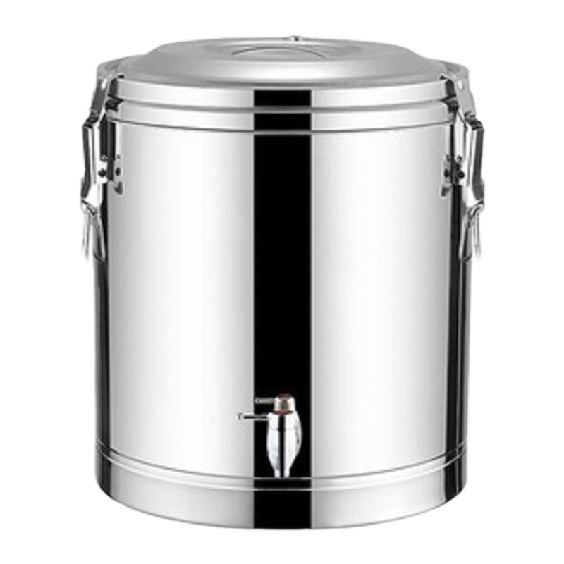 不锈钢保温桶 加厚三层保温饭桶水桶 40L单龙头保温桶