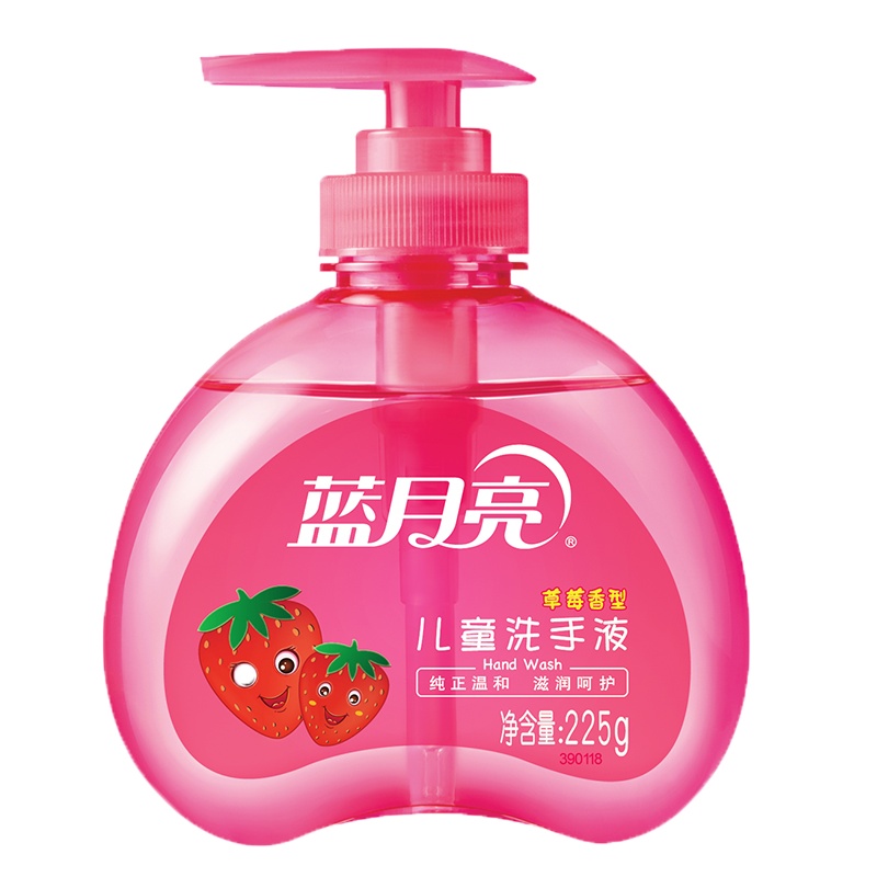 [赠品,单拍不发货]蓝月亮 儿童洗手液(草莓) 225g/瓶
