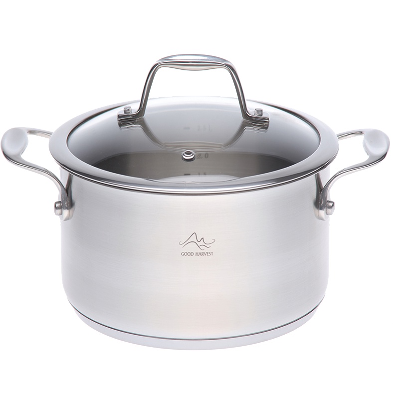 汤锅 不锈钢汤锅 多功能锅 煮面锅 宝宝辅食锅 早餐快煮锅 20cm