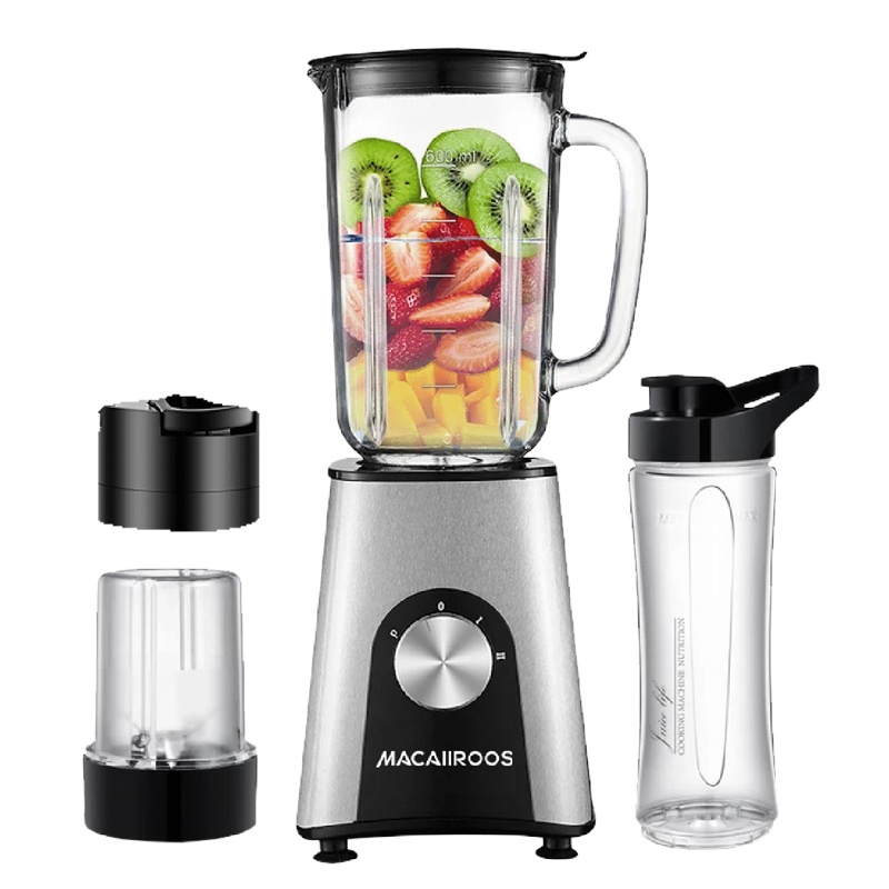 迈卡罗(Macaiiroos) 料理机 MC-2156 多功能搅拌机绞肉机磨粉机