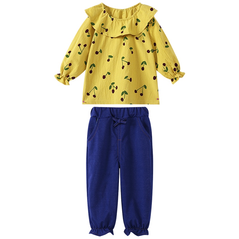 儿童2019新款女童套装女孩春装洋气时髦运动两件套潮童装宝宝衣服